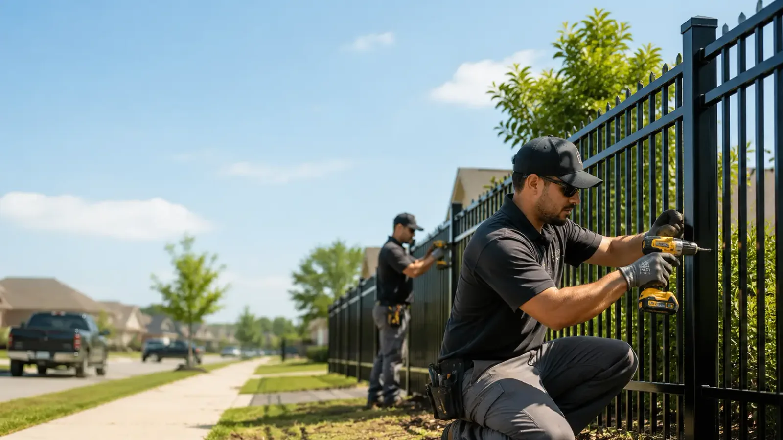 Metal Fence Installation in Archbald, PA